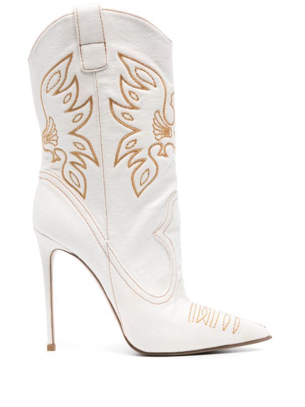 Denim Desire Stiletto Cowboy Boots