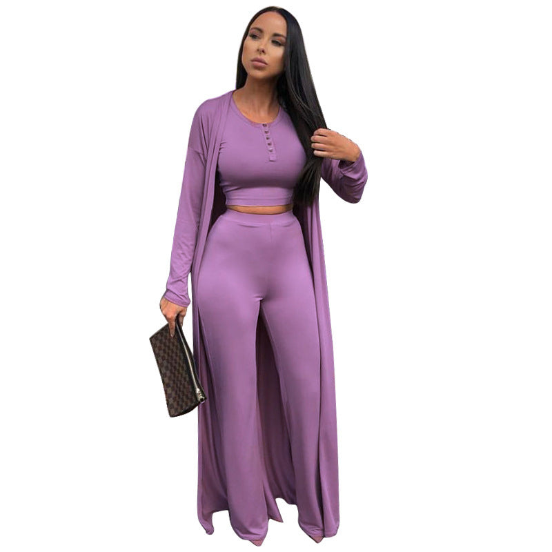 Blush Luxe Three-Piece Lounge Set