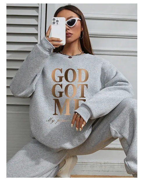 God Got Me Sweatshirt