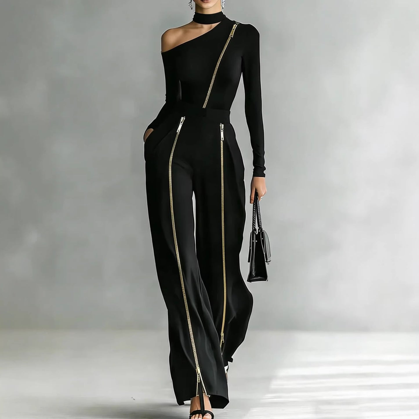 The Executive Zip Jumpsuit