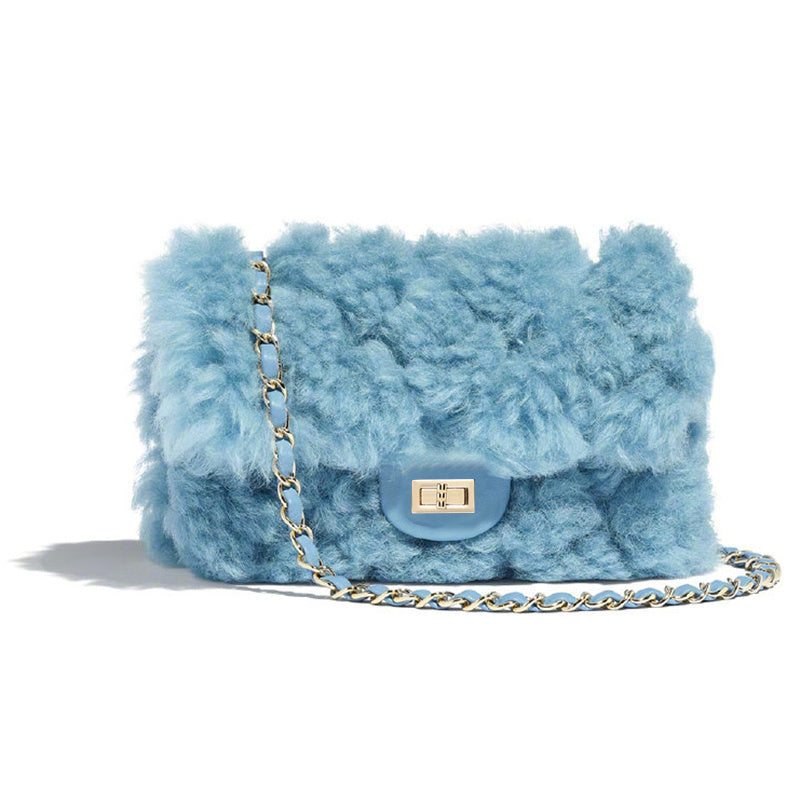 wind chain fur bag