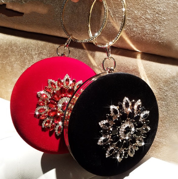 Velvet Royale Crystal Bag Keychain