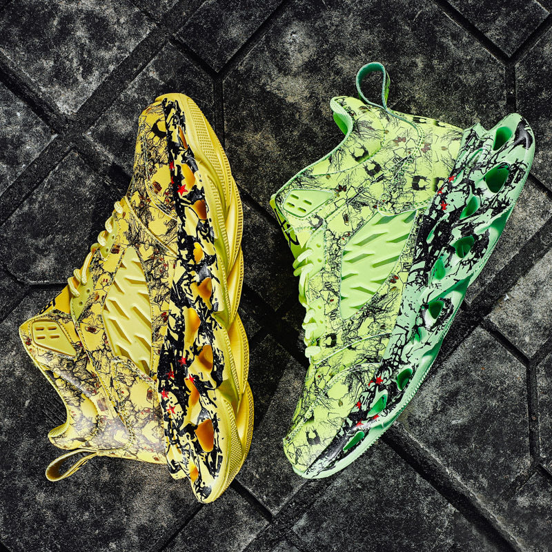 Graffiti Shock High-Top Sneakers