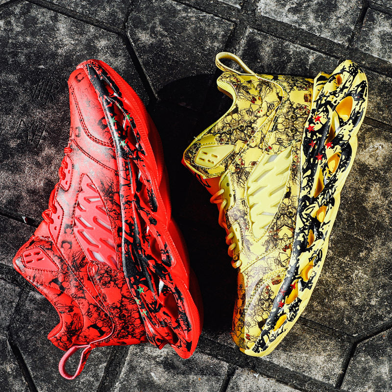 Graffiti Shock High-Top Sneakers