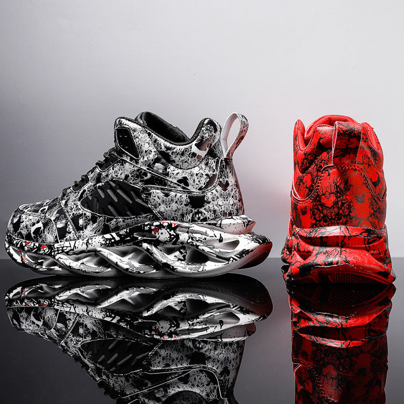 Graffiti Shock High-Top Sneakers