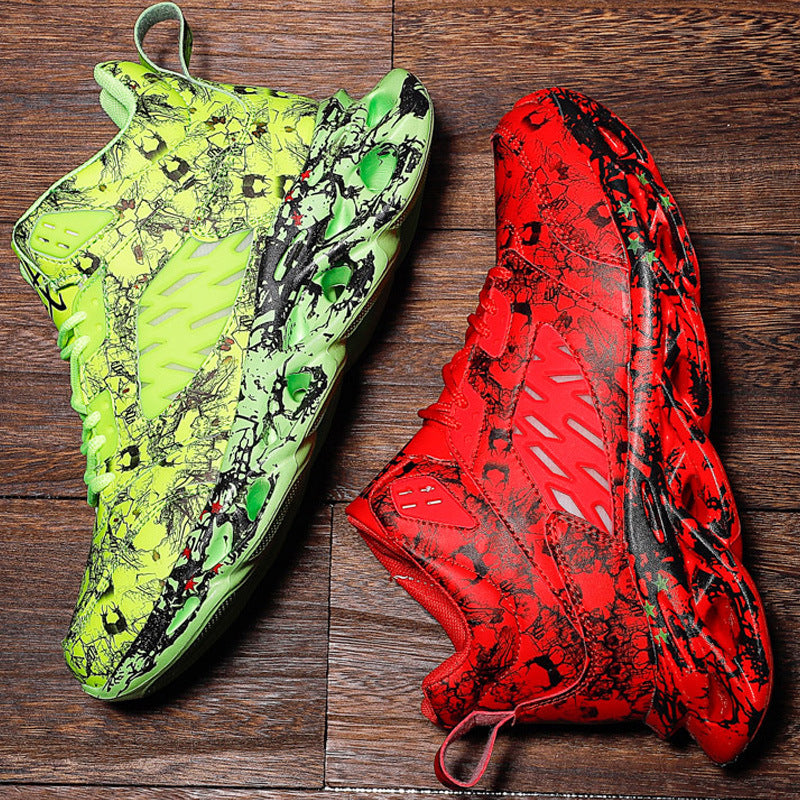 Graffiti Shock High-Top Sneakers