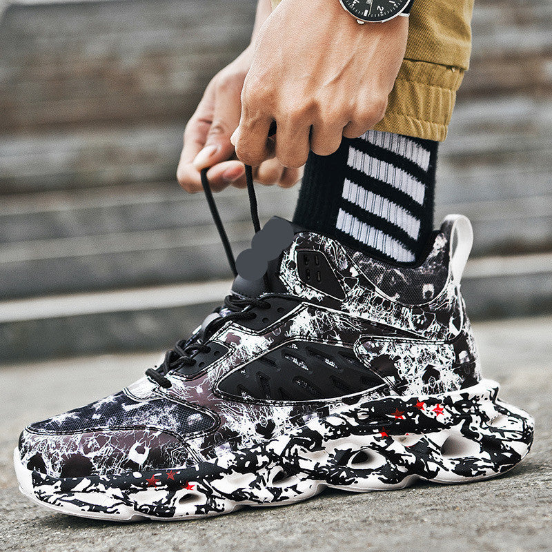 Graffiti Shock High-Top Sneakers