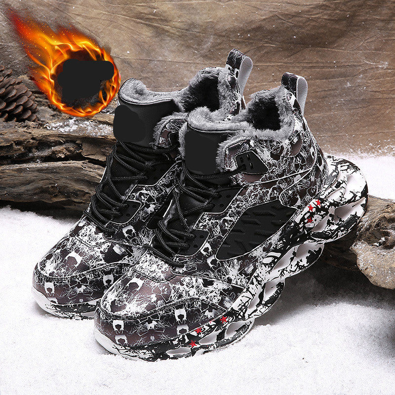 Graffiti Shock High-Top Sneakers
