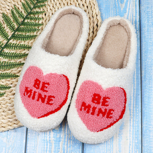 Valentine's Day Love Slippers