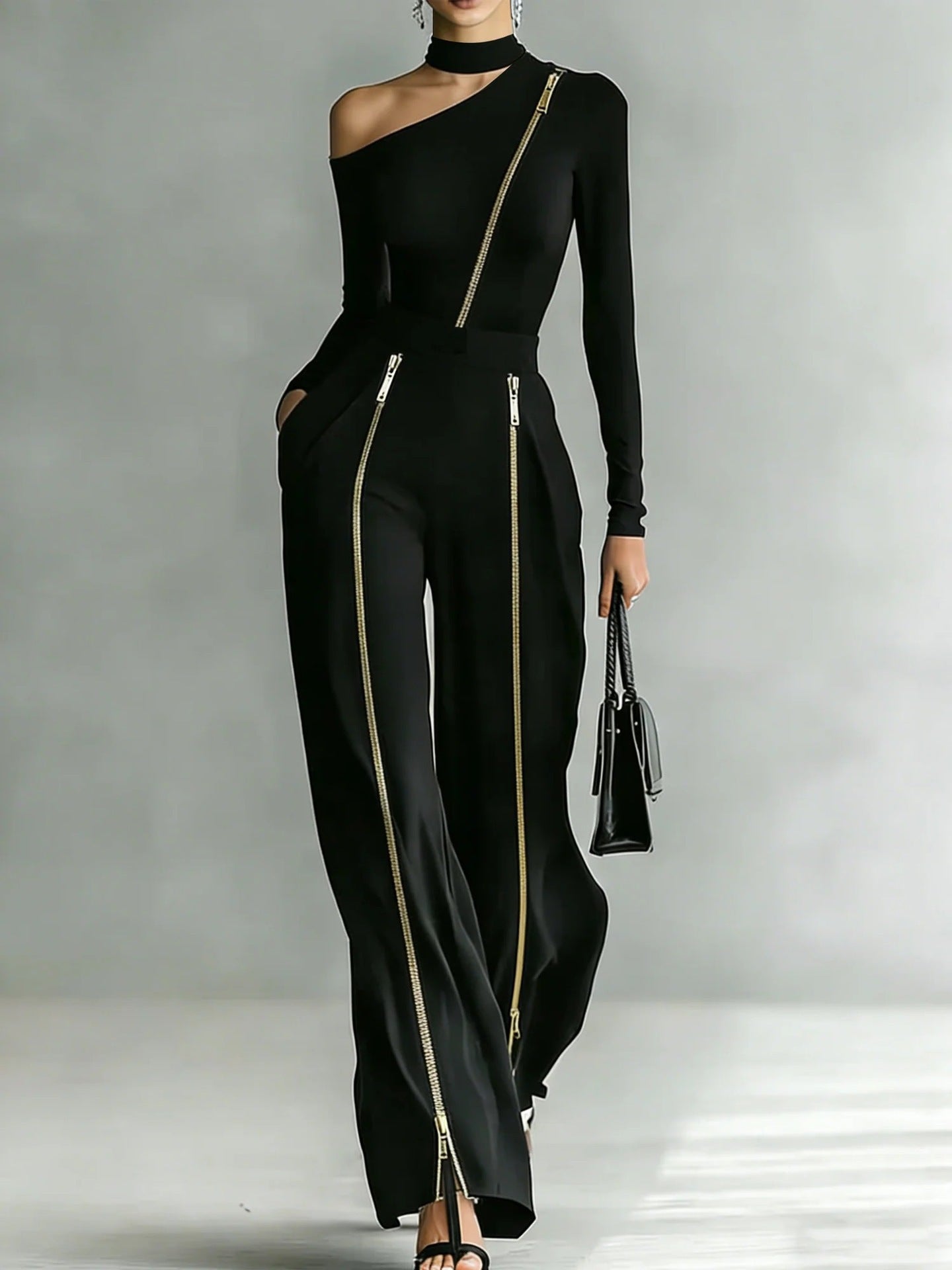 The Executive Zip Jumpsuit