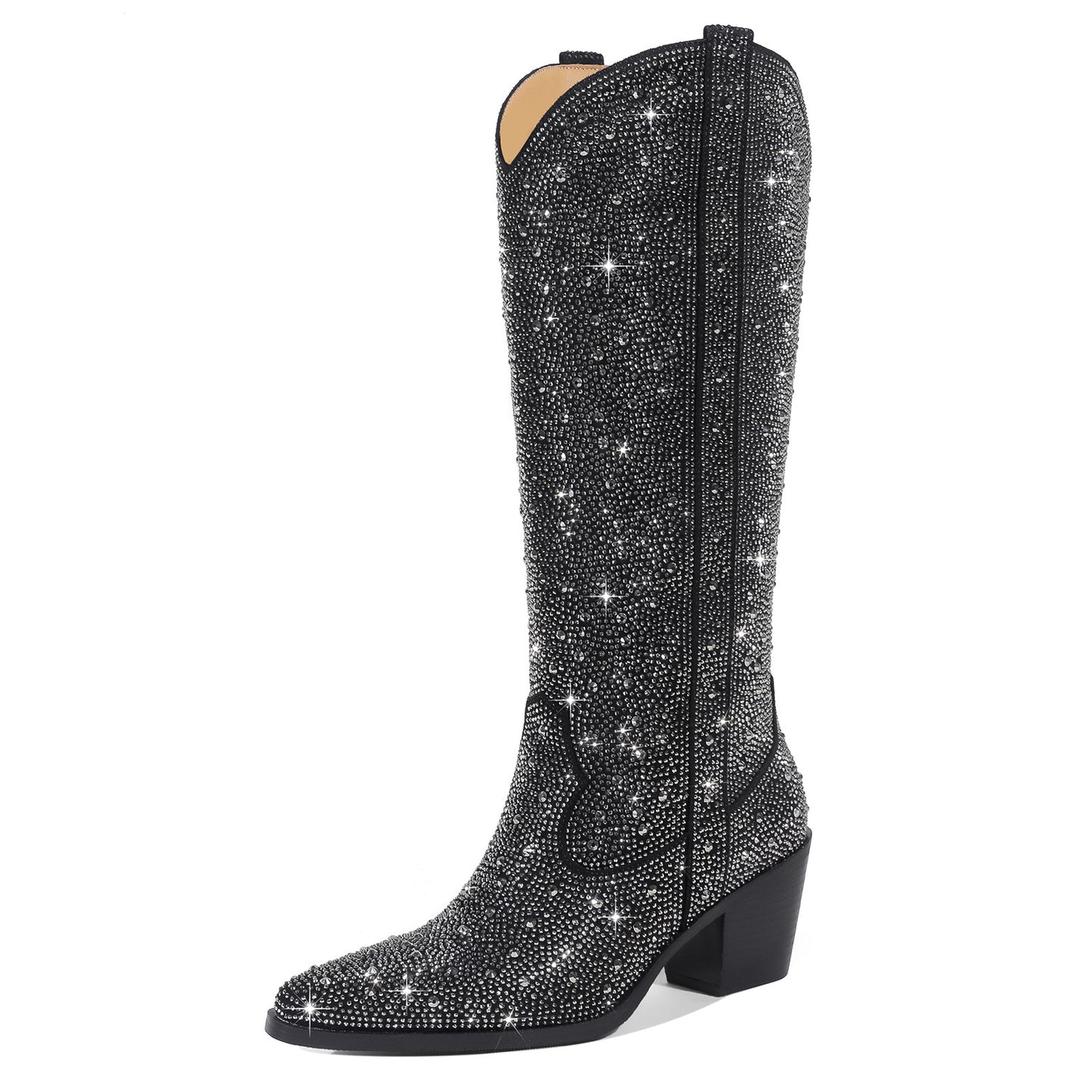 Rhinestone Women's Boots