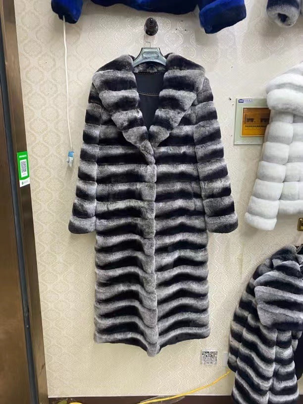 Versatile Collar Fur Jacket