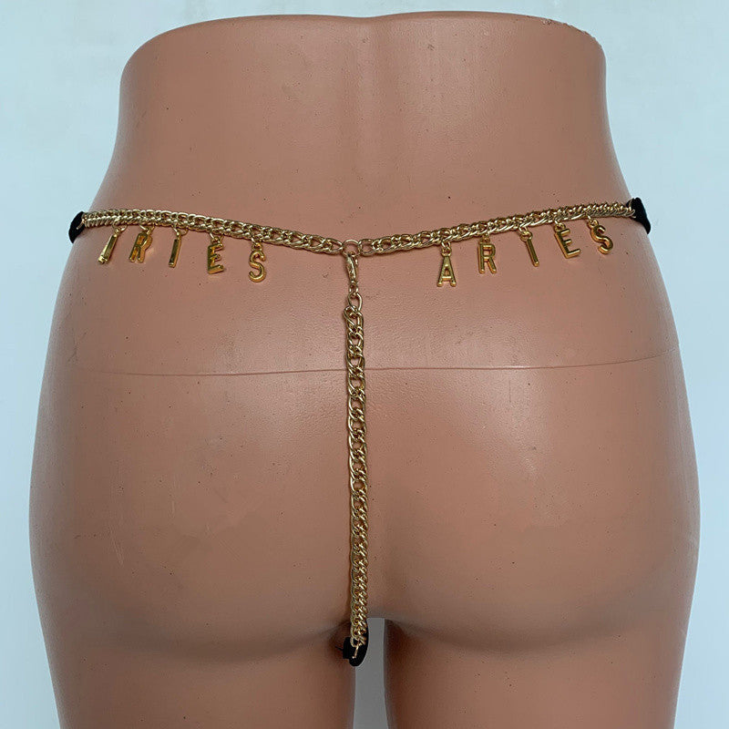 Thong Waist Chain  Body Chain