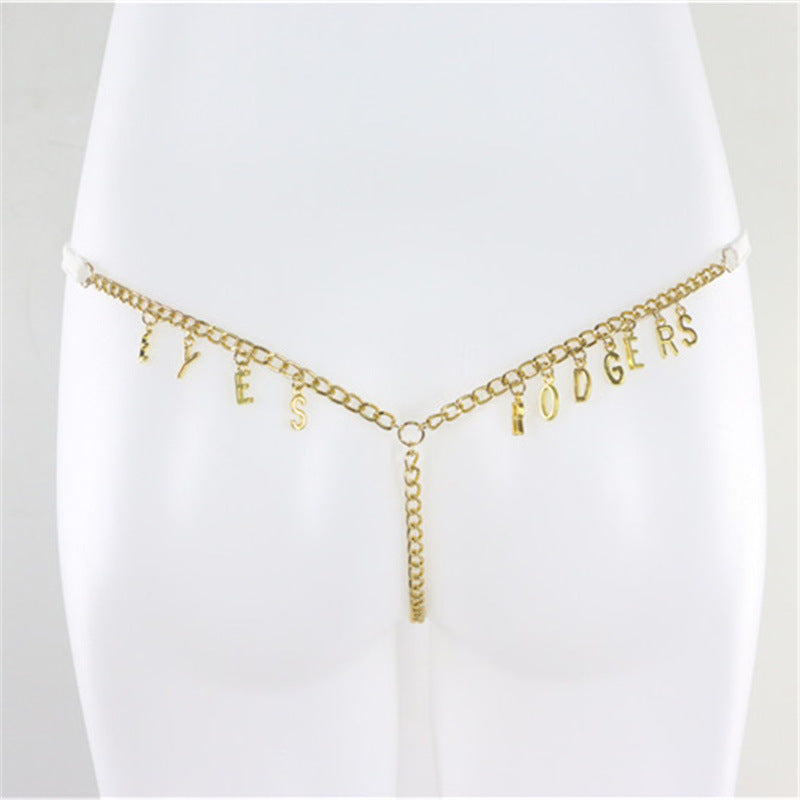 Thong Waist Chain  Body Chain