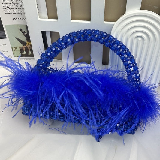 Ostrich Feather Bag