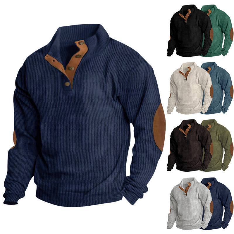 Men's Everyday Zip-Up Hoodie - Casual Streetwear Lightweight Jacket