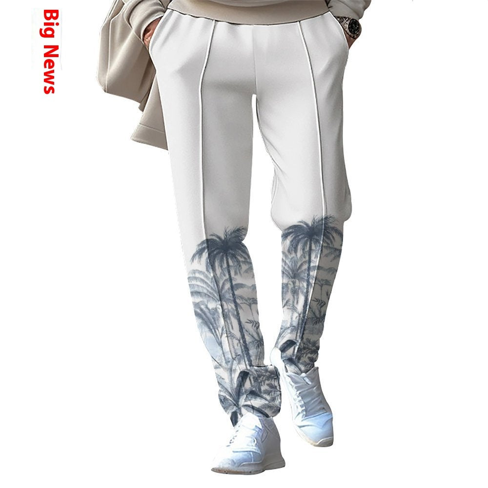 Men's  Printed Trousers