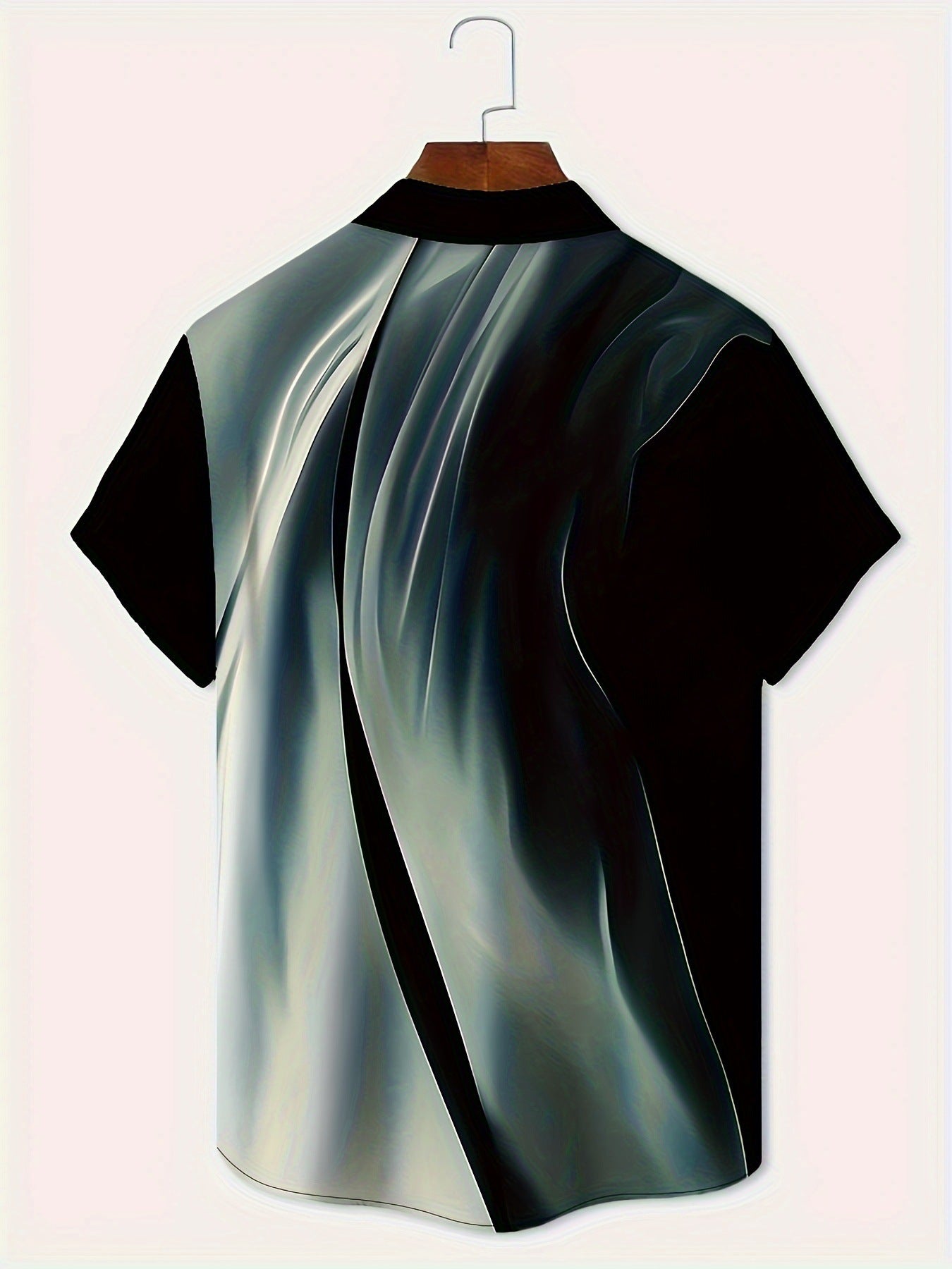 Resort Luxe Colorblock Button-Up Shirt