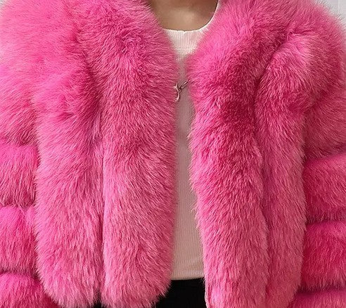 Mink fur coat