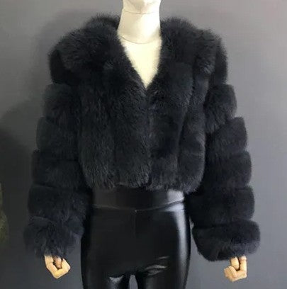 Mink fur coat