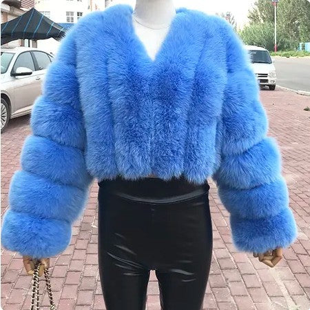 Mink fur coat