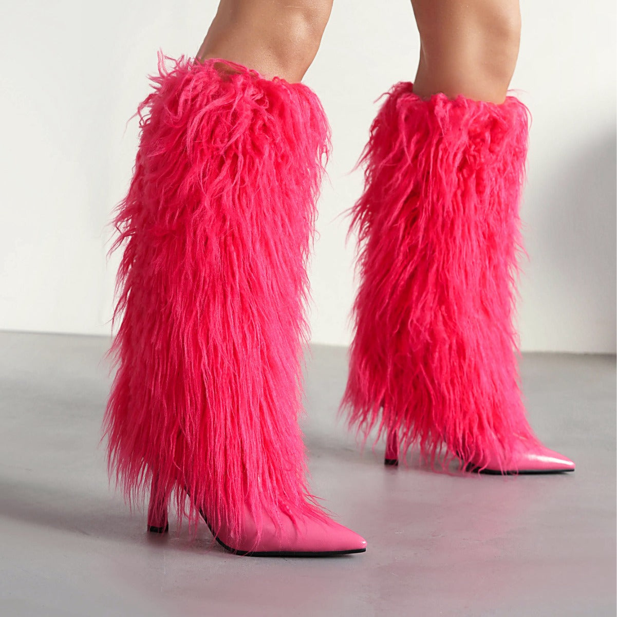 Ostrich, high boots