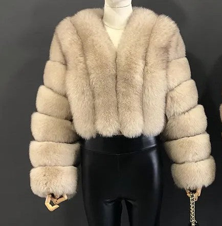 Mink fur coat