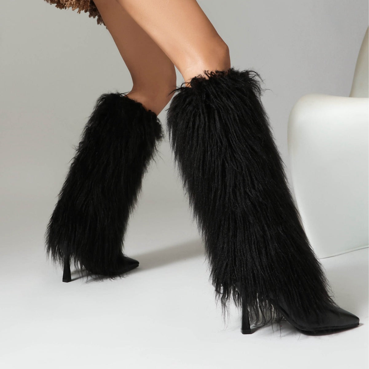 Ostrich, high boots