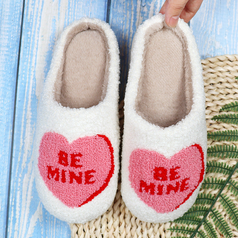 Valentine's Day Love Slippers