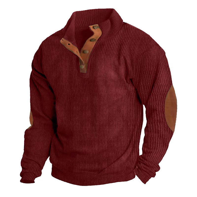 Men's Everyday Zip-Up Hoodie - Casual Streetwear Lightweight Jacket
