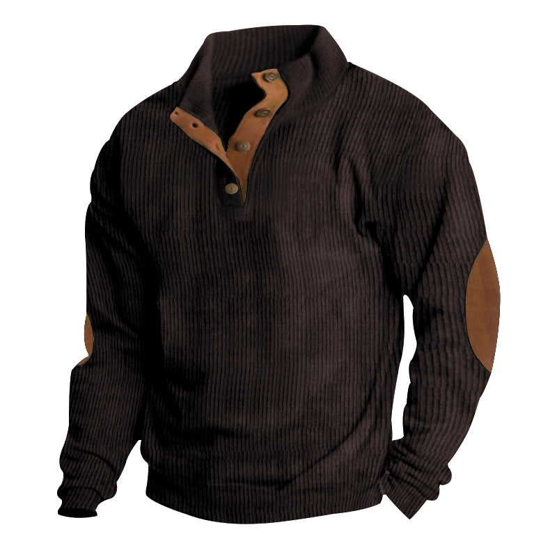Men's Everyday Zip-Up Hoodie - Casual Streetwear Lightweight Jacket