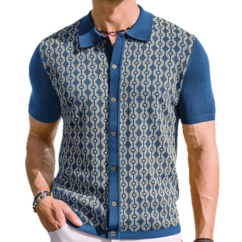 Prestige Jacquard Knit Polo