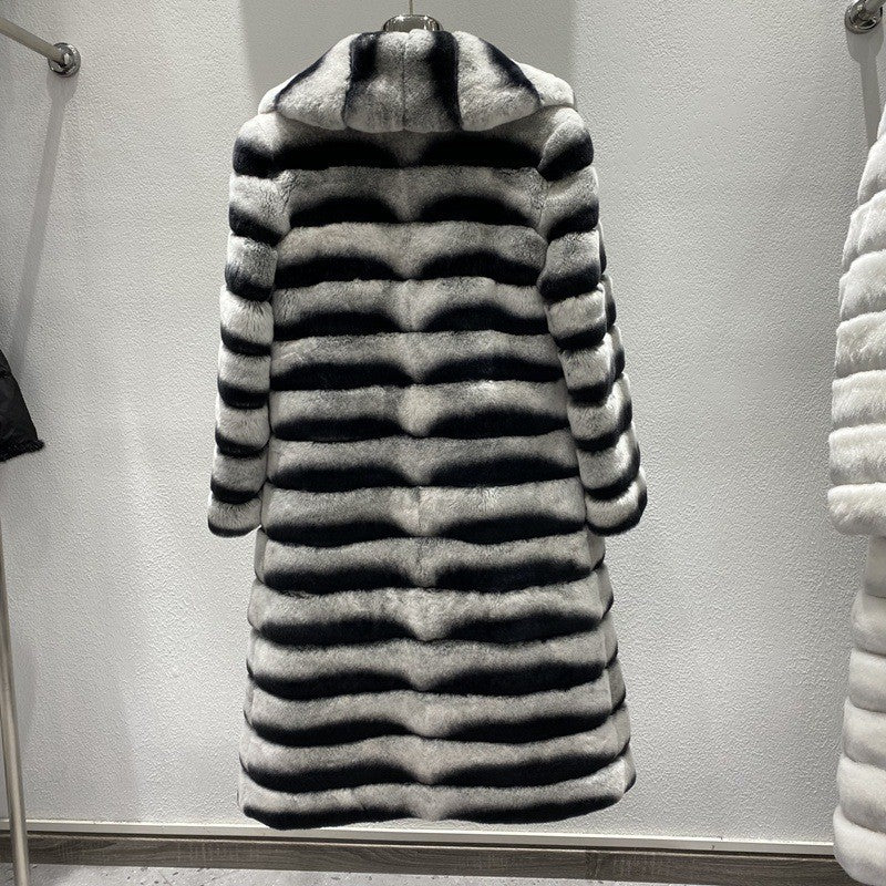 Versatile Collar Fur Jacket