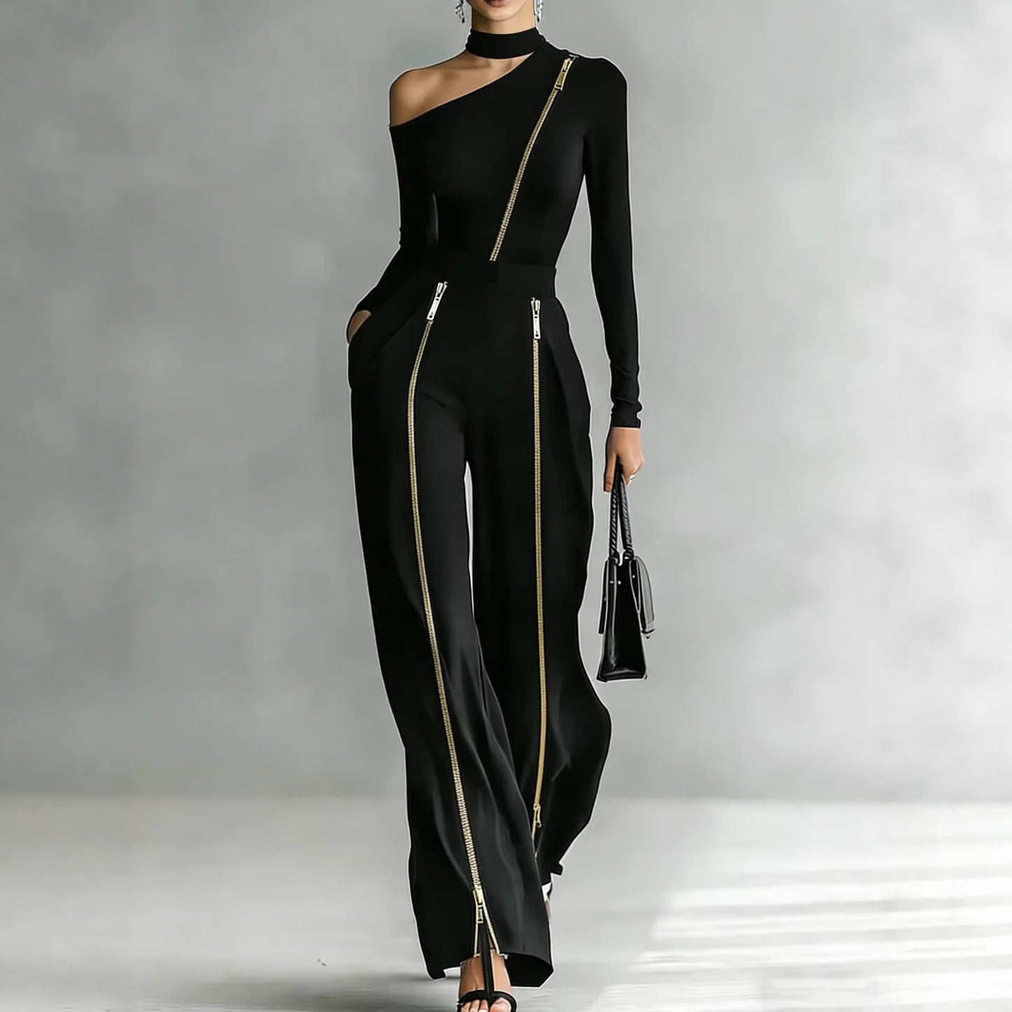 The Executive Zip Jumpsuit