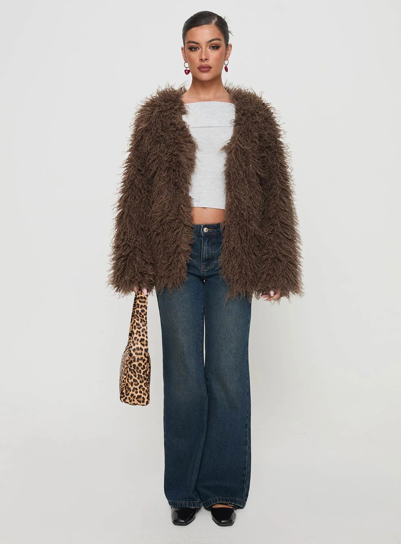 The Heiress Faux Fur Statement Jacket