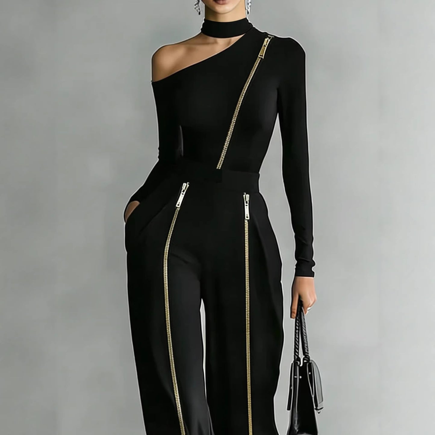 The Executive Zip Jumpsuit