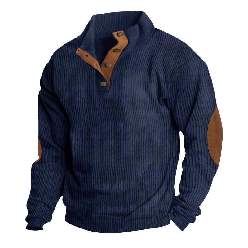 Men's Everyday Zip-Up Hoodie - Casual Streetwear Lightweight Jacket