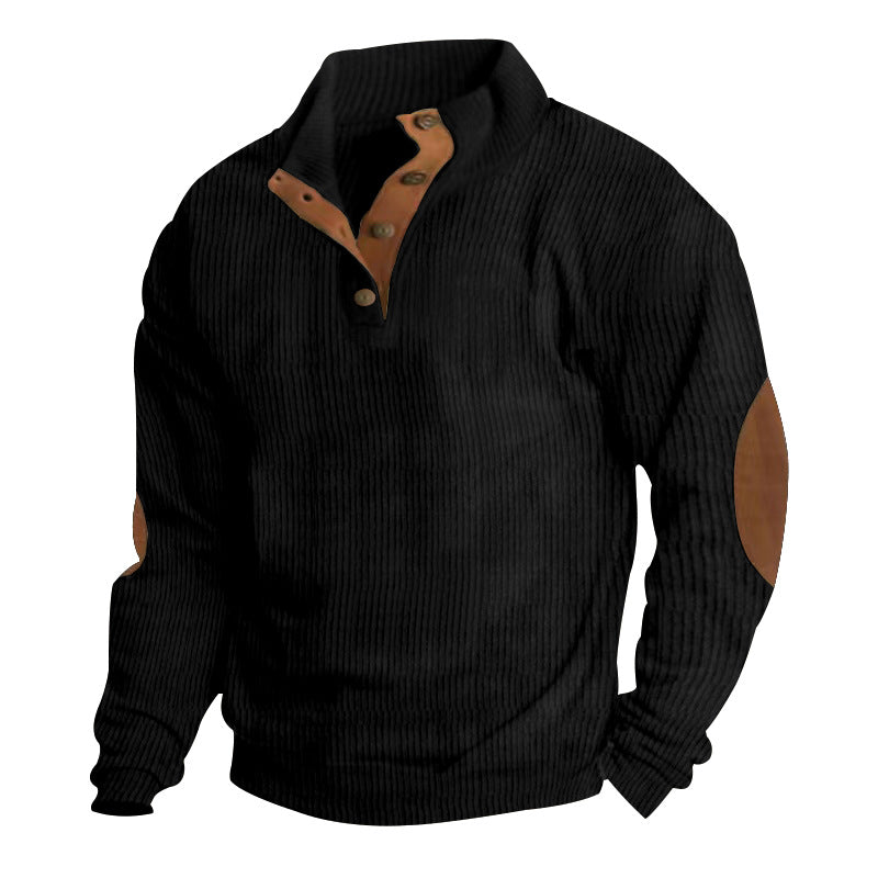 Men's Everyday Zip-Up Hoodie - Casual Streetwear Lightweight Jacket
